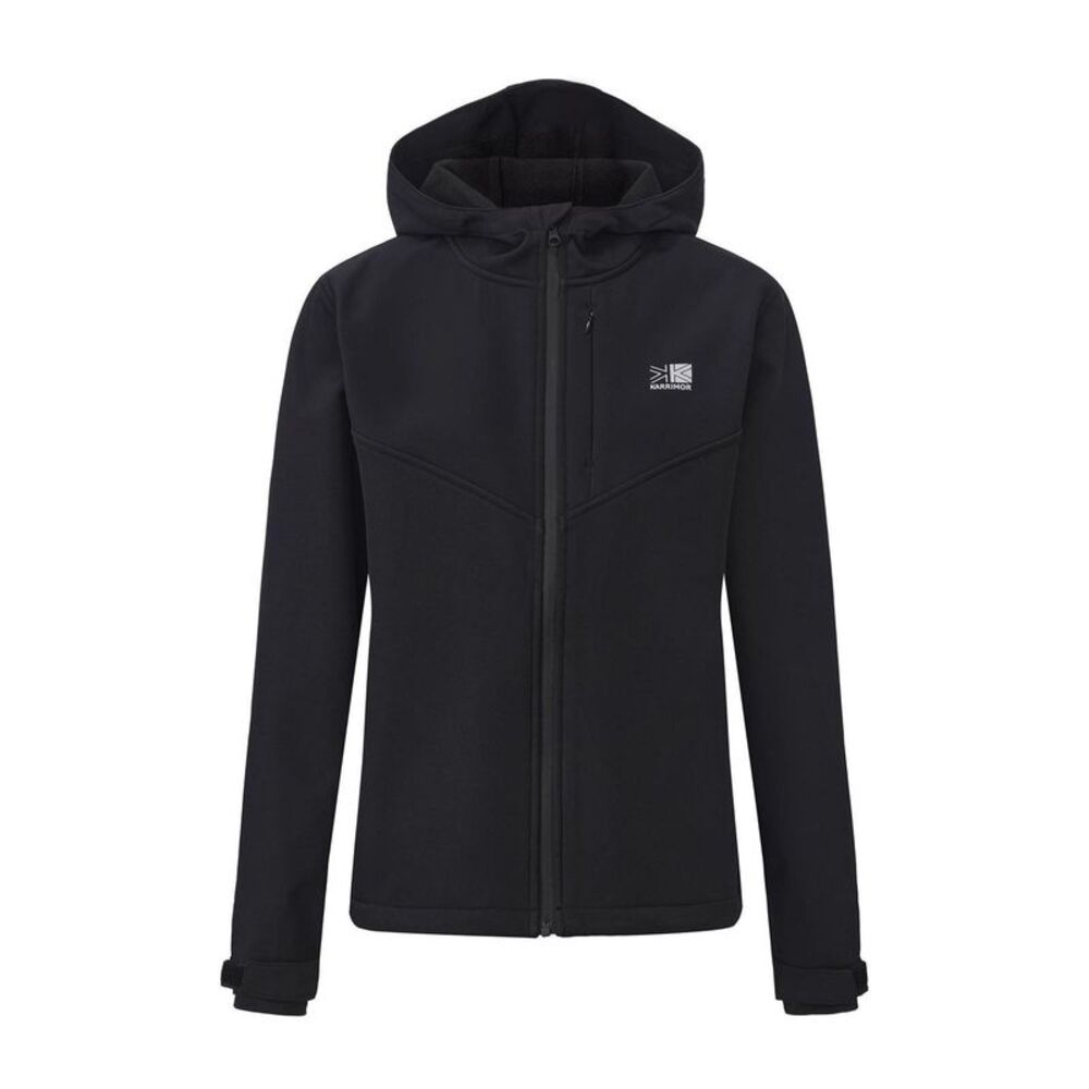 Karrimor Womens/Ladies Plain Soft Shell Jacket / Black